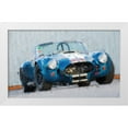thumbnail image 2 of Stephen Chambers 32x21 White Modern Wood Framed Wall Art Titled - Ac Cobra 13, 2 of 6