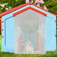 thumbnail image 4 of unbranded Colgante Para Puerta De Casa De Perro Transparente Con Protección Viento, 4 of 8