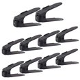 thumbnail image 1 of 10PACK Shoe Slots Organizer for Closet Organization, Adjustable Shoe Stacker Space Saver,Double Layer Shoe Rack Organizer Holder - Black, 1 of 7
