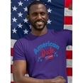 thumbnail image 2 of American Dude 4Th July T-Shirt Men -Image by Shutterstock, Male x-Large, 2 of 4