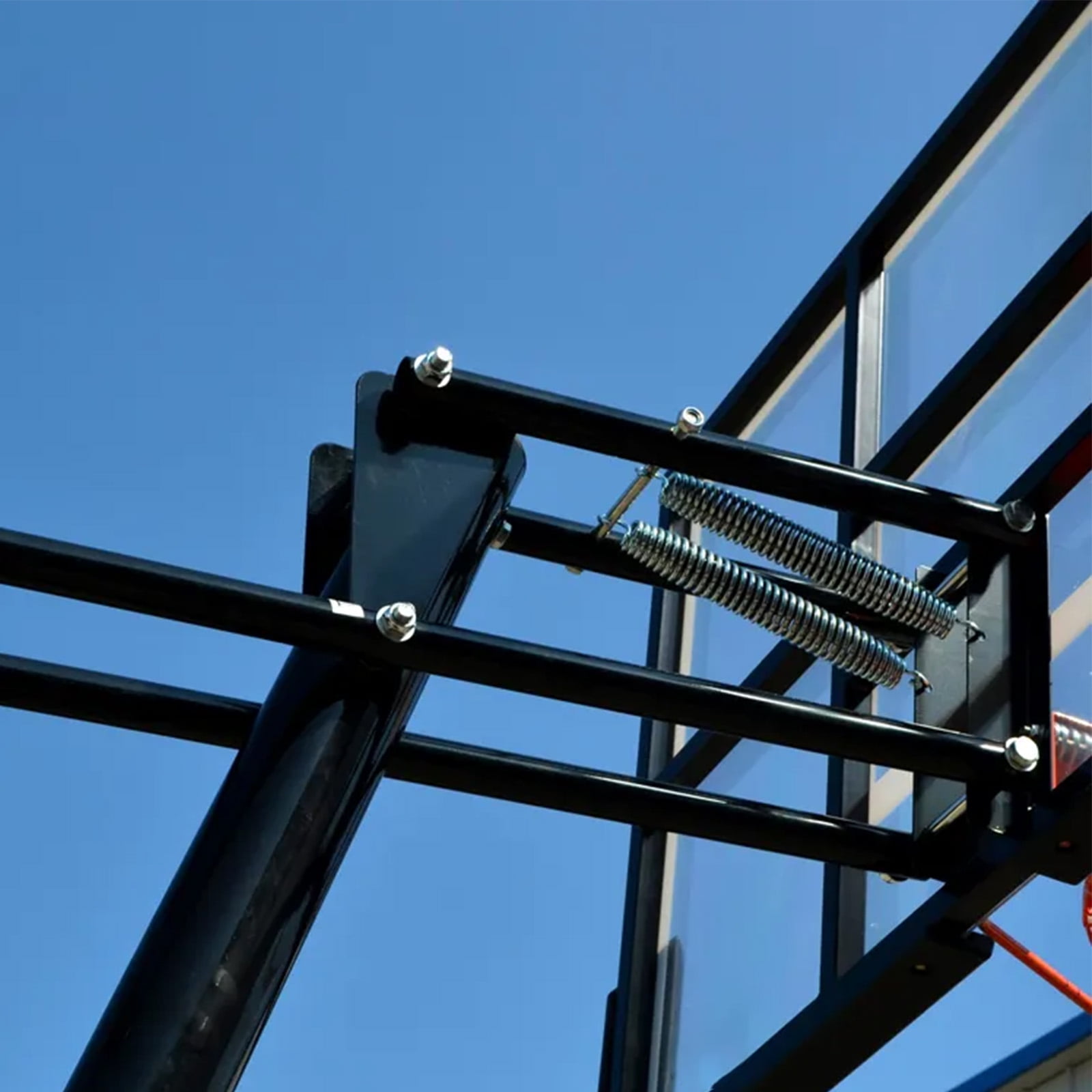 SUGIFT 54in Portable Basketball Hoop with Polycarbonate Backboard