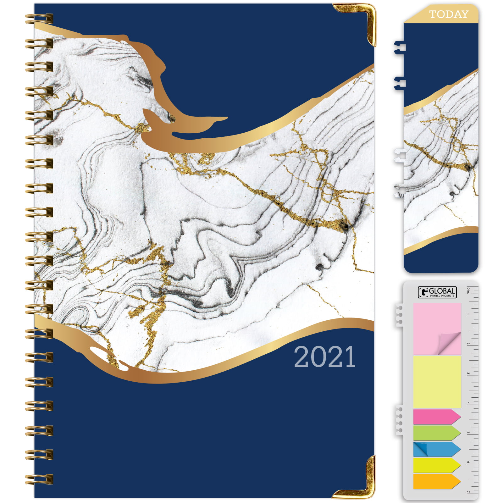Nov 2020 - Dec 2021 HARDCOVER  2021 Planner Daily Weekly Monthly Planner