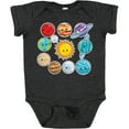 thumbnail image 3 of Inktastic Happy Sun Moon and Planets Boys or Girls Baby Bodysuit, 3 of 5