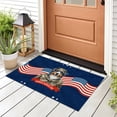 thumbnail image 3 of Happy Father's Day Honoring Veterans Australian Shepherd in Army Uniform Doormat Aussie Dog Lover Gifts Indoor Outdoor Welcome Mat - 13007, 3 of 5