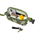 thumbnail image 2 of Leafy Green Palm Print Fanny Pack – Botanical Waist Bag with Hawaiian Floral Style, 2 of 4