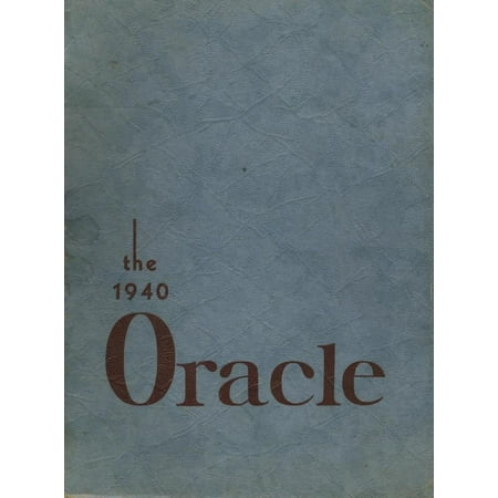 (Custom Reprint) Yearbook: 1940 Waynesburg Central High School - Oracle Yearbook (Waynesburg PA)