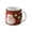 B Christmas Mug Cozy, variant on DIY Christmas Mug Cozy Kit, Quilted Holiday Cup Sleeve Craft Project for Beginners, Handmade Coffee Cup Cover with Seasonal Design for Christmas Gifts, Home Decor and Crafting