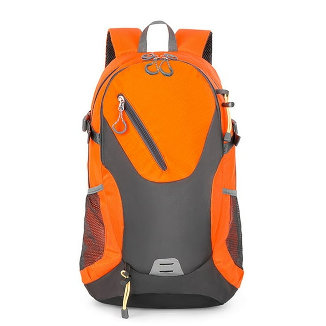 40L Outdoor Backpack Large-capacity Polyester Climbing Travel Knapsack (Red)