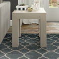 thumbnail image 5 of Evelyn&Zoe Langston 22" Wide Square Side Table, Alder White, 5 of 7