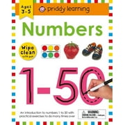 Wipe Clean Learning Books: Wipe Clean Workbook: Numbers 1-50 : Ages 3-5; wipe-clean with pen (Other)