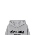 thumbnail image 2 of Sedceaty Women Hooded Coat, Long Sleeve Butterfly Print Pockets Zipper Fall Spring Street Casual Coat, S-M-L-XL-XXL, 2 of 4