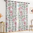 thumbnail image 2 of Tchckioa Blackout Curtains,Thermal Insulated Grommet Drapes for Living Room,42x96 Inch,2 Panels,Watercolor Floral, 2 of 9