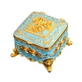 thumbnail image 5 of fenteer Vintage Jewelry Box Creative Small Trinket Box for Jewelry Necklace Earrings, 5 of 8