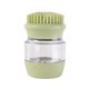 thumbnail image 1 of Cepillo Para Mascotas Cepillo De Masaje Para Baño Dispensador De Champú Cepillo Para El Cuidado De Mascotas Deshedding Cerdas De Silicona Suave Inevent PT001184-00, 1 of 7