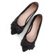 thumbnail image 2 of Zapatos de vestir de gamuza SAILING LU para mujer, color negro, talla 5, 2 of 7