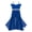 Royal Blue-A, variant on iEFiEL Girls Rhinestone Floral Lace Maxi Romper Dress for Pageant School Dance Birthday Party