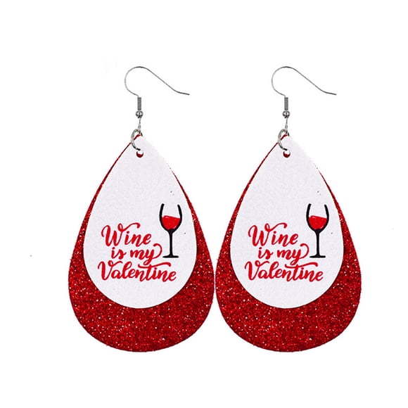 Minnieouse Pendientes colgantes, accesorios populares dobles, pendiente geométrico de cuero, regalo para mujer, colgante colgante de múltiples Ropa, zapatos y accesorios Miscelánea tipo 13 13