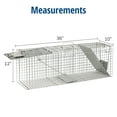 thumbnail image 3 of Havahart 1045 Live Animal Raccoon Opossum Groundhog Cage Trap, 3 of 11