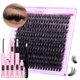 thumbnail image 1 of Kit de extensión de pestañas Winifred Fluffy Lash Clusters 10-16 mm, 1 of 7