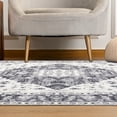 thumbnail image 6 of Noahas Vintage Area Rug Modern Bohemian Rug, Gray, 4' x 6', 6 of 7