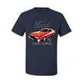 thumbnail image 2 of Wild Bobby, Ford '76 Gran Torino Vintage Car Cars and Trucks Men's Graphic T-Shirt, Navy, 4XL, 2 of 3