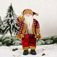 thumbnail image 2 of 12" Inch Standing Naughty or Nice Name List Santa Claus Christmas Figurine Figure Decoration, 2 of 10