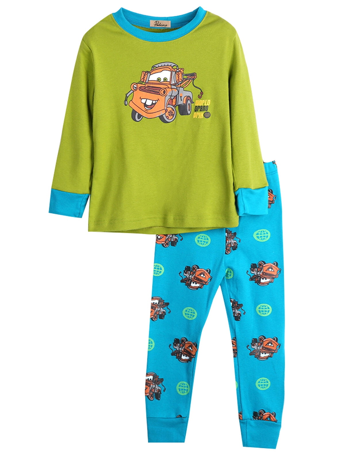 Cartoon Dinosaur Boy Pyjamas Suits Autumn Spring Night Suit Cotton Childrens Pajamas Sleepwear Kids Nightwear