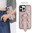 thumbnail image 4 of Jiahe Cover for iPhone 12 Pro Max, Slim Soft with Adjustable Wristband Kickstand Case,Anti-Scratch Rugged Shockproof PU Leather Cover Protective Cover, rosegold, 4 of 8