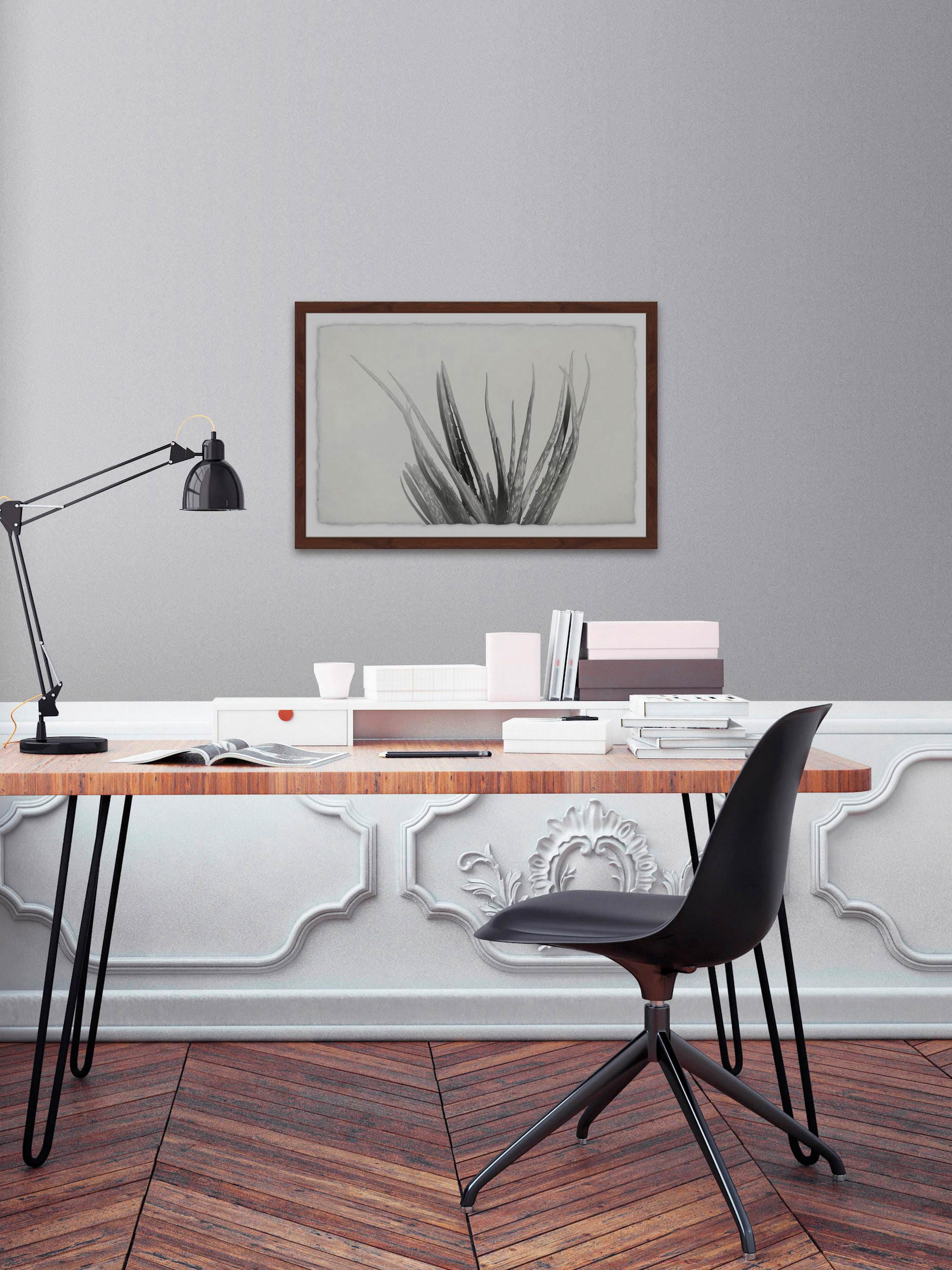 Thin Stems Framed Painting Print