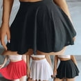 thumbnail image 7 of Women Costume Pleated Skirt A-Line Lingerie Sheer See Through Skirts, 7 of 7