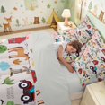 thumbnail image 4 of Erosebridal Farm Animals Full Size Bedding Sets for Boys Girls, Grey Farm Full Size Bed in a Bag, Gray Reversible 7pcs, 4 of 6