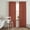 Burnt Ochre, variant on Pumpkin Orange Sheer Curtains 96 Inch Length 2 Panels Set, Autumn Solid Color Farmhouse Fall Voile Window Treatment Semi Sheer Long Curtains Drapes for Bedroom/Living Room/Kitchen 52"x96"x2