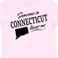 thumbnail image 4 of Inktastic Someone in Connecticut Loves Me Boys or Girls Toddler T-Shirt, 4 of 5