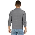 thumbnail image 4 of Iceglad Mens Quarter-Zip Sweater Textured-Knit Mock Neck Pullover Business Casual Slim Fit Knit Texture Sweater, 4 of 8