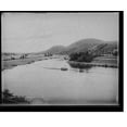 thumbnail image 2 of Historic Framed Print, Connecticut River above Bellows Falls, Vt., 17-7/8" x 21-7/8", 2 of 9