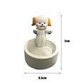 thumbnail image 5 of Tnobhg Cartoon Animal Candle Holder Living Room Kitchen Bathroom Resin Kitten Dog Rabbit Candlestick Desktop Decoration Christmas Gift, 5 of 7