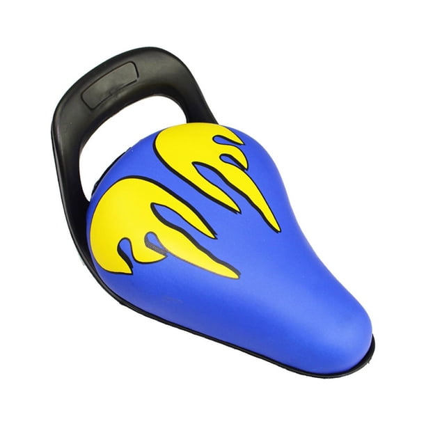 Sillín de bicicleta para niños de seguridad para tija de sillín de diámetro suave cojín impermeable para niños Azul A
