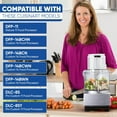 thumbnail image 2 of Food Processor Large Pusher & Sleeve for Cuisinart DLC-018BGTXT1, 2 of 4