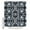 Snow SkyBlue Black, variant on Black Blue Floral Shower Curtains for Bathroom Waterproof Fabric Bath Curtains Decor Bath Tub Curtain Vintage Pastoral Botanical Leaves Decorative Shower Curtain Sets with 12 Hooks, 72x72 Inch