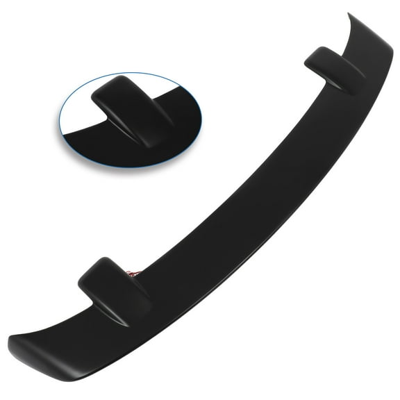 cciyu Roof Spoiler Fits for 2004-2006 for Scion xA Rear Roof Window Spoiler Wing with 3rd Brake Light(ABS Matte Black)