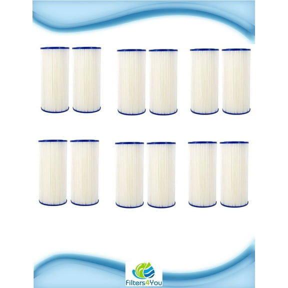 Fits Pentek R50-BB 50 M 10 x 4.5 Whole House Pleated Sediment Filter 12 Pack