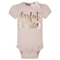Gerber Baby Girl Short Sleeve Onesie Bodysuits, 5Pack, Preemie24