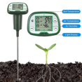 thumbnail image 1 of Digital Soil Thermometer 4-in-1 Soil Tester Soil Thermometer/light/air Temperature/air Humidity Meter Digital, 1 of 3