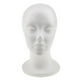 thumbnail image 2 of Maniquí femenino, cabeza de maniquí, modelo, peluca, cabello, sombrero, exhibidor, blanco, 2 of 9