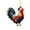 E, variante sur Hearth & Gear Animal Acrylique 2D Suspendu 8 cm Animal Plat Cœur pour Maison & Jardin Vitrail Fenêtre Suspendue Grande Piste Ornement Perles Rideaux 50 Pieds Pince Guirlande Extérieur Été 2 Jours Pâques Peint