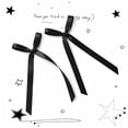 thumbnail image 3 of Cake Toppers BAISUYANG 20 piezas lazos negros de cinta, 3 of 8