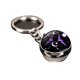 thumbnail image 1 of Minnieouse Llaveros Moda moderna Simple Cielo estrellado Llavero de metal Tiempo Piedra Bola de cristal Arte Colgante de doble cara Accesorios Ropa, zapatos y accesorios Miscelánea gini, 1 of 6