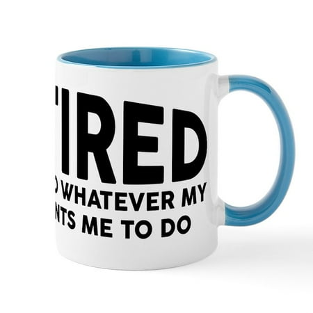 

CafePress - Retired - 11 oz Ceramic Mug - Novelty Coffee Tea Cup