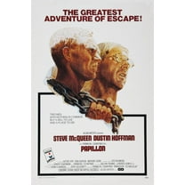 Papillon Movie Poster 24inx36in (61cm x 91cm) Art Poster 24x36 Square Adults Best Posters