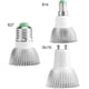 thumbnail image 4 of GLOGLOW 85~265V LED Bombilla de lámpara de Crecimiento, 18W Full Spectrum Plant Grow Luminarias E27 Hydroponic Flower Veg Lámparas de Cultivo para Invernadero(GU10) Ecomeon no, 4 of 6